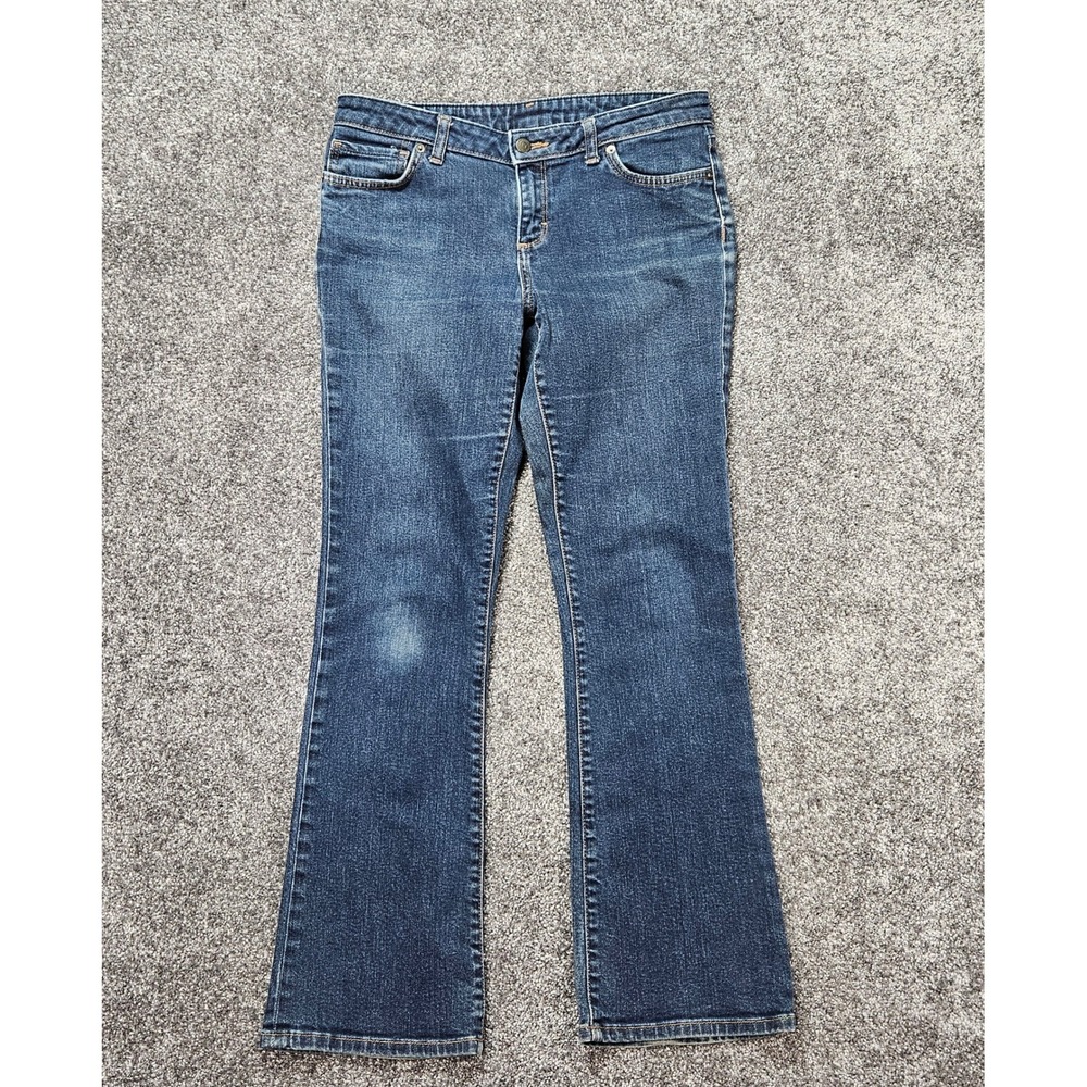 Patagonia Bootcut Jeans Women's 32x29 Blue Organic Cotton Stretch Denim Pants